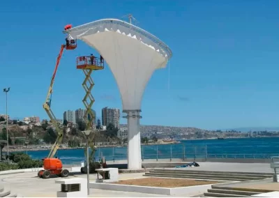 Estructura Metálica Especial – Cala Caleta Abarca