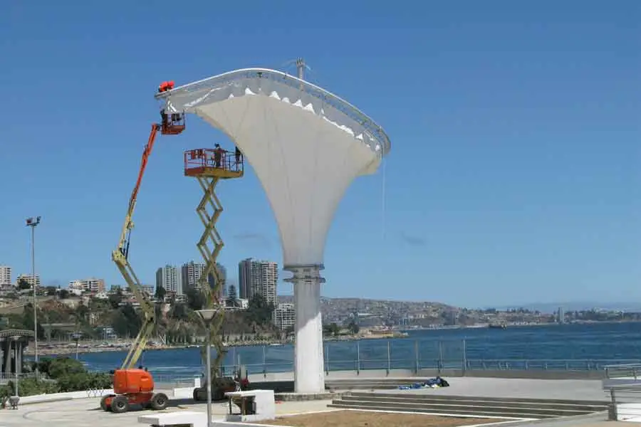 Estructura metálica especial - Cala Caleta Abarca 3